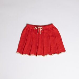 NWOT Fin & Vince Matilda Knit Skirt | brick red